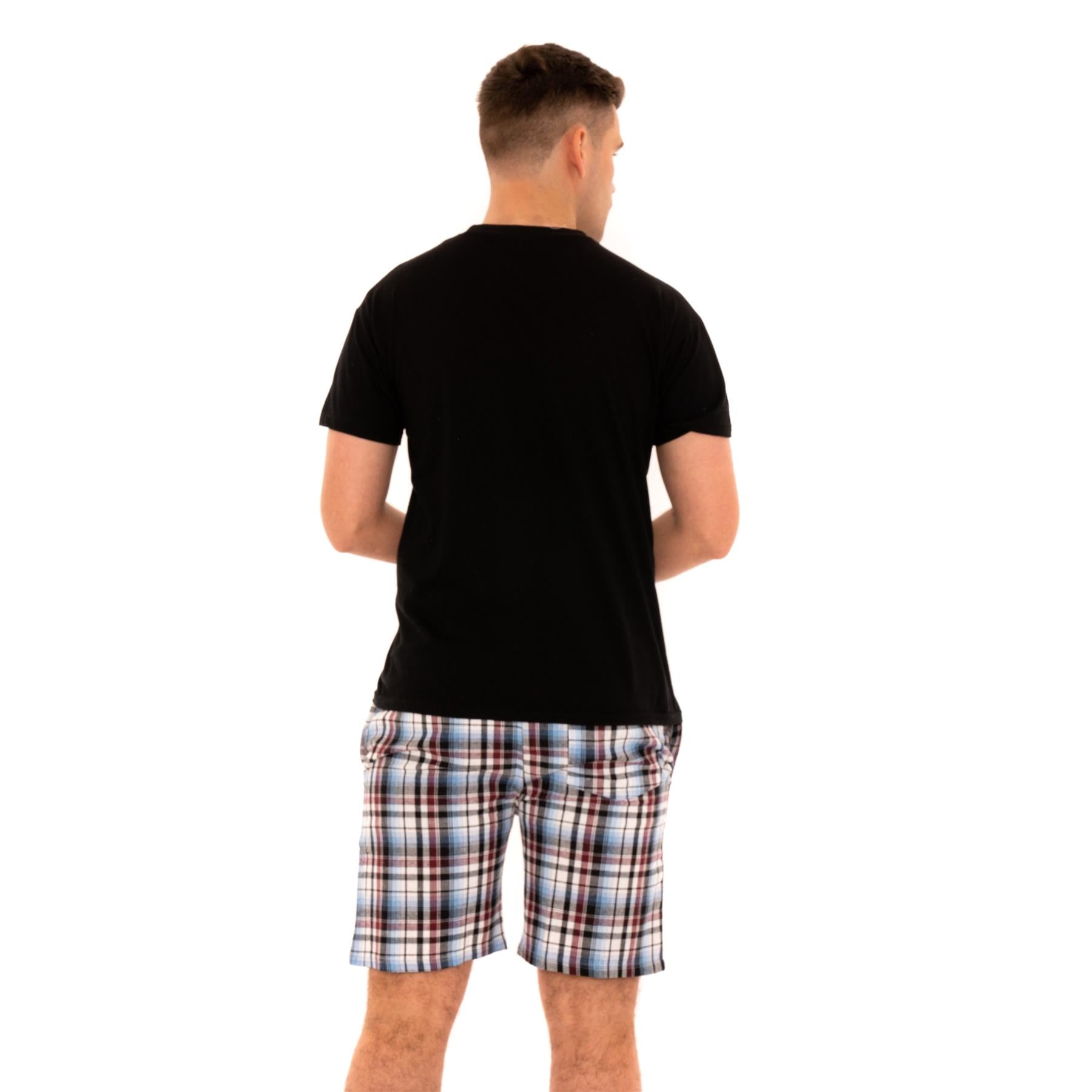 Woven Checked Shorts Pyjamas
