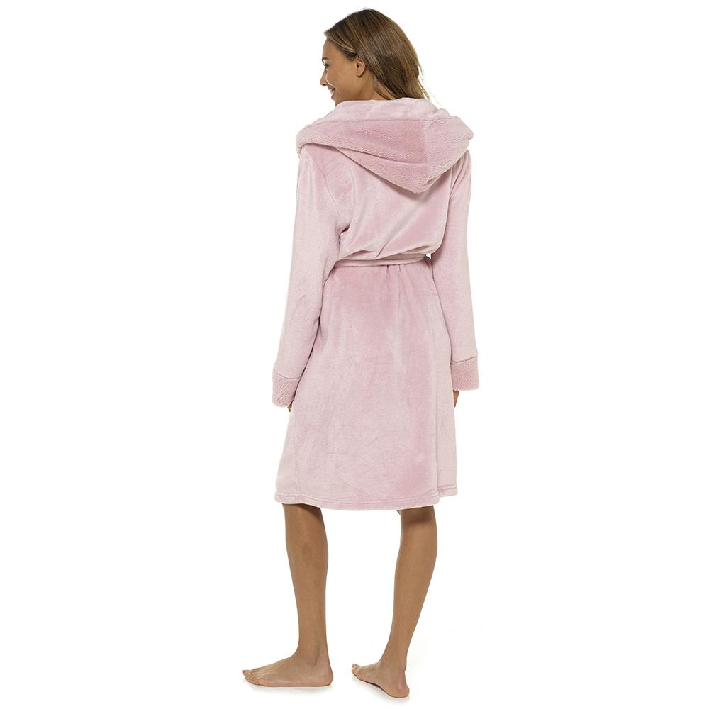 Pink Flannel Fleece Robe