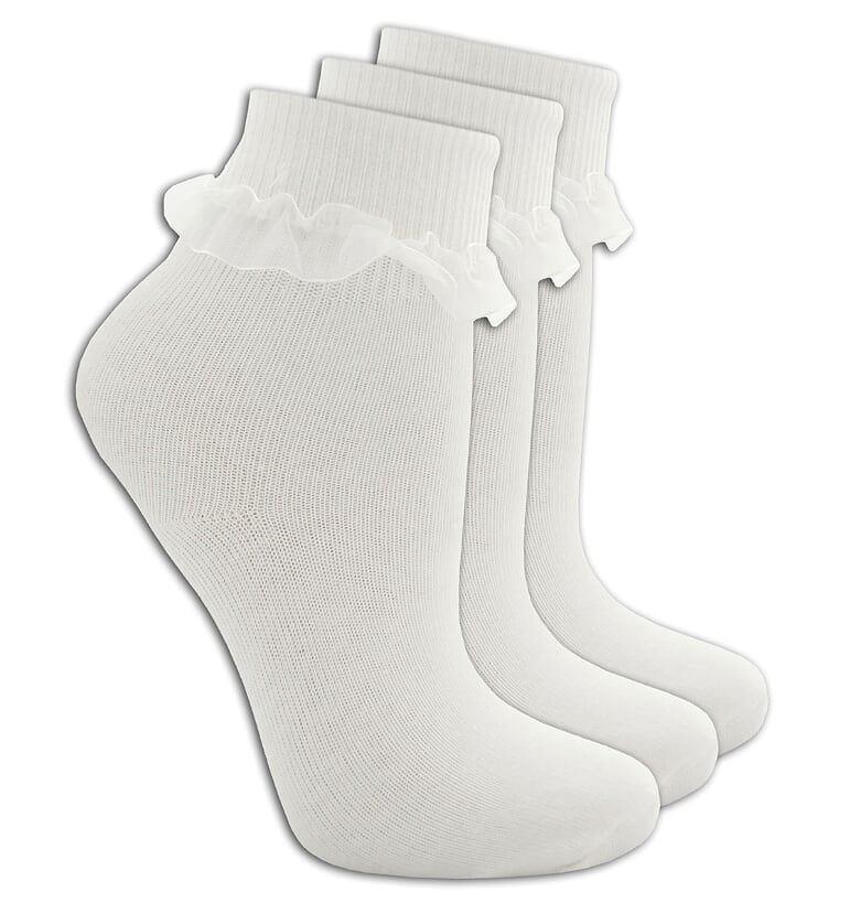 3 Pack Baby Girls Cotton Socks