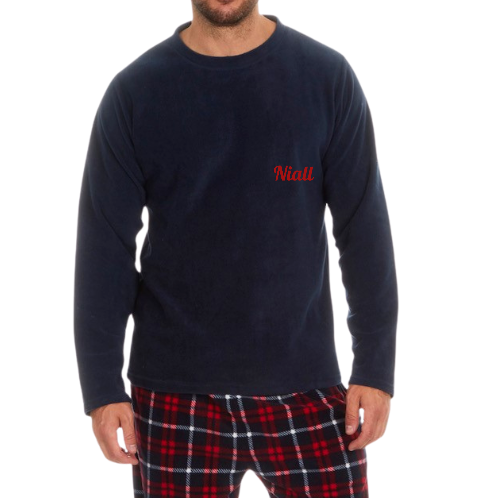 Charcoal Fleece Pyjamas