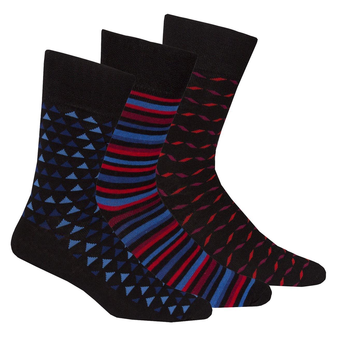 Blue Non-Elastic Socks
