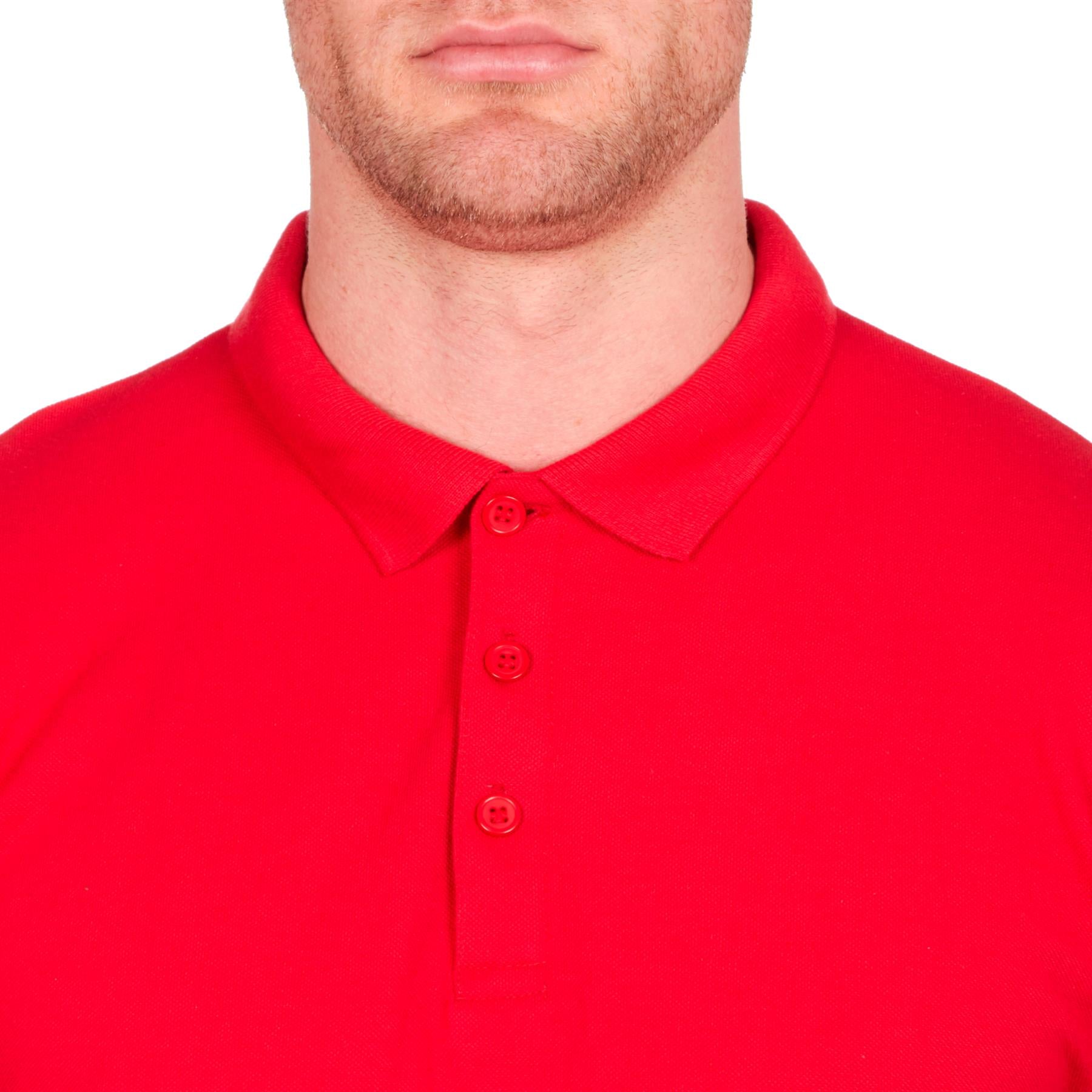 Red Short Sleeve Polo T-Shirt