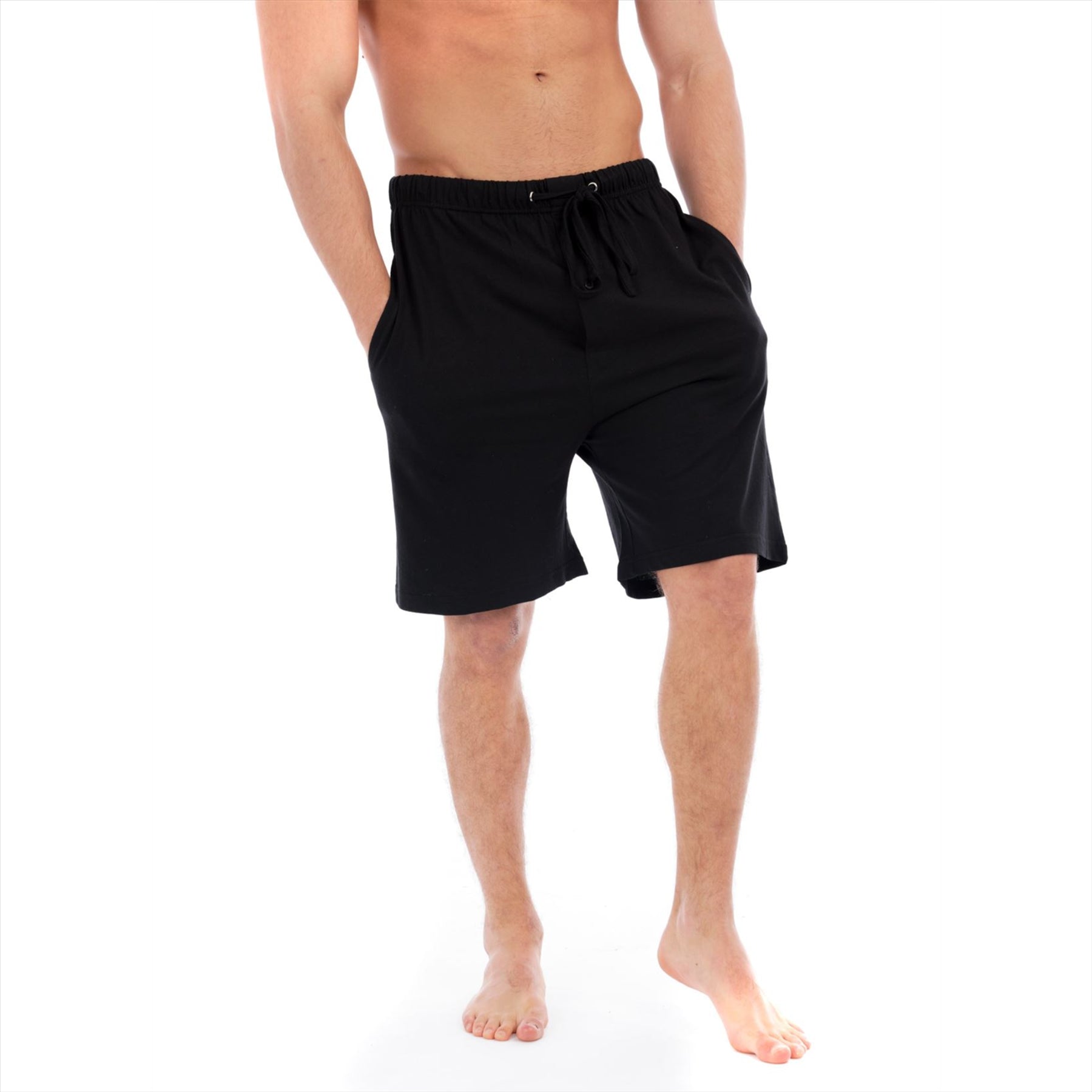 Royal/Grey Cotton Lounge Shorts