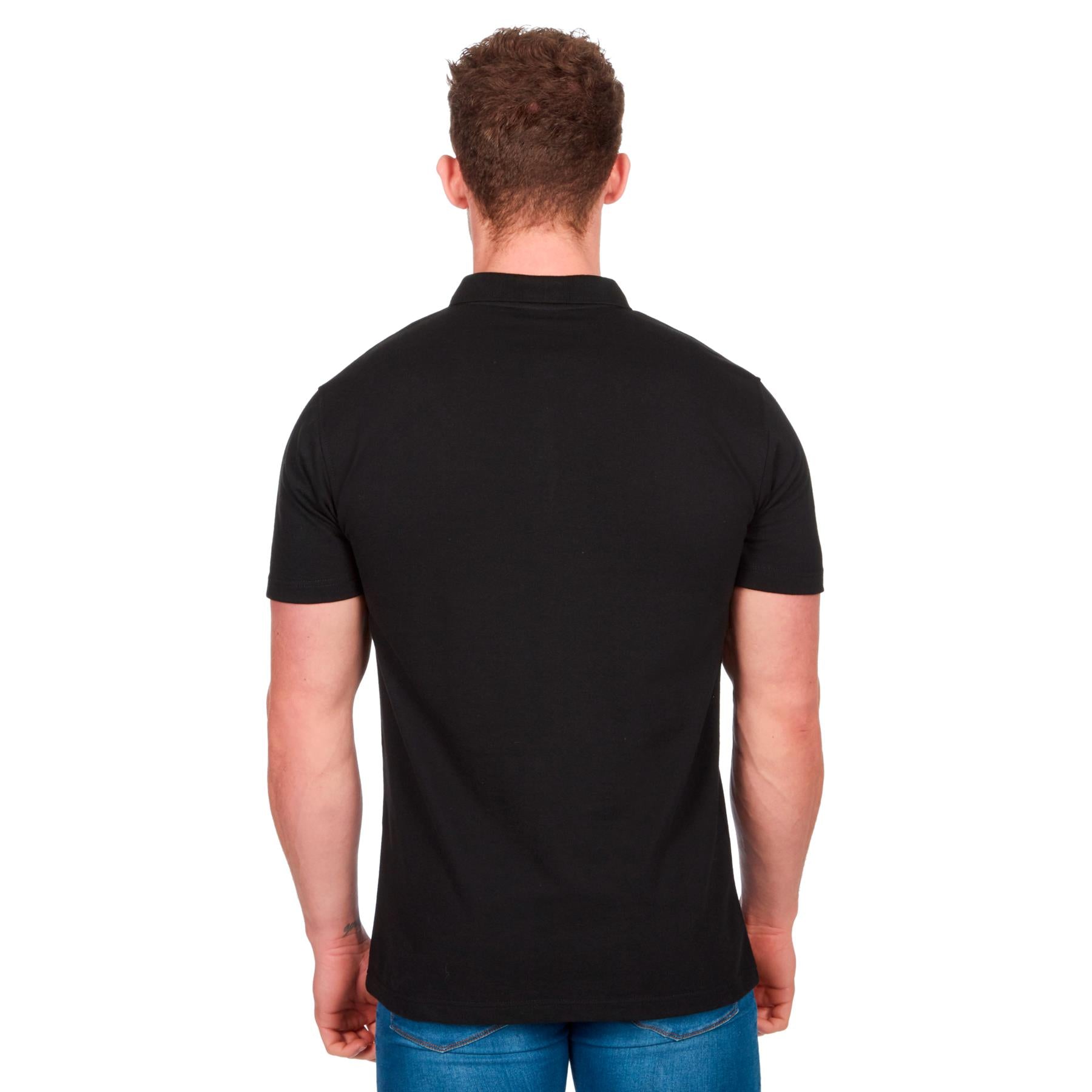 Charcoal Short Sleeve Polo T-Shirt