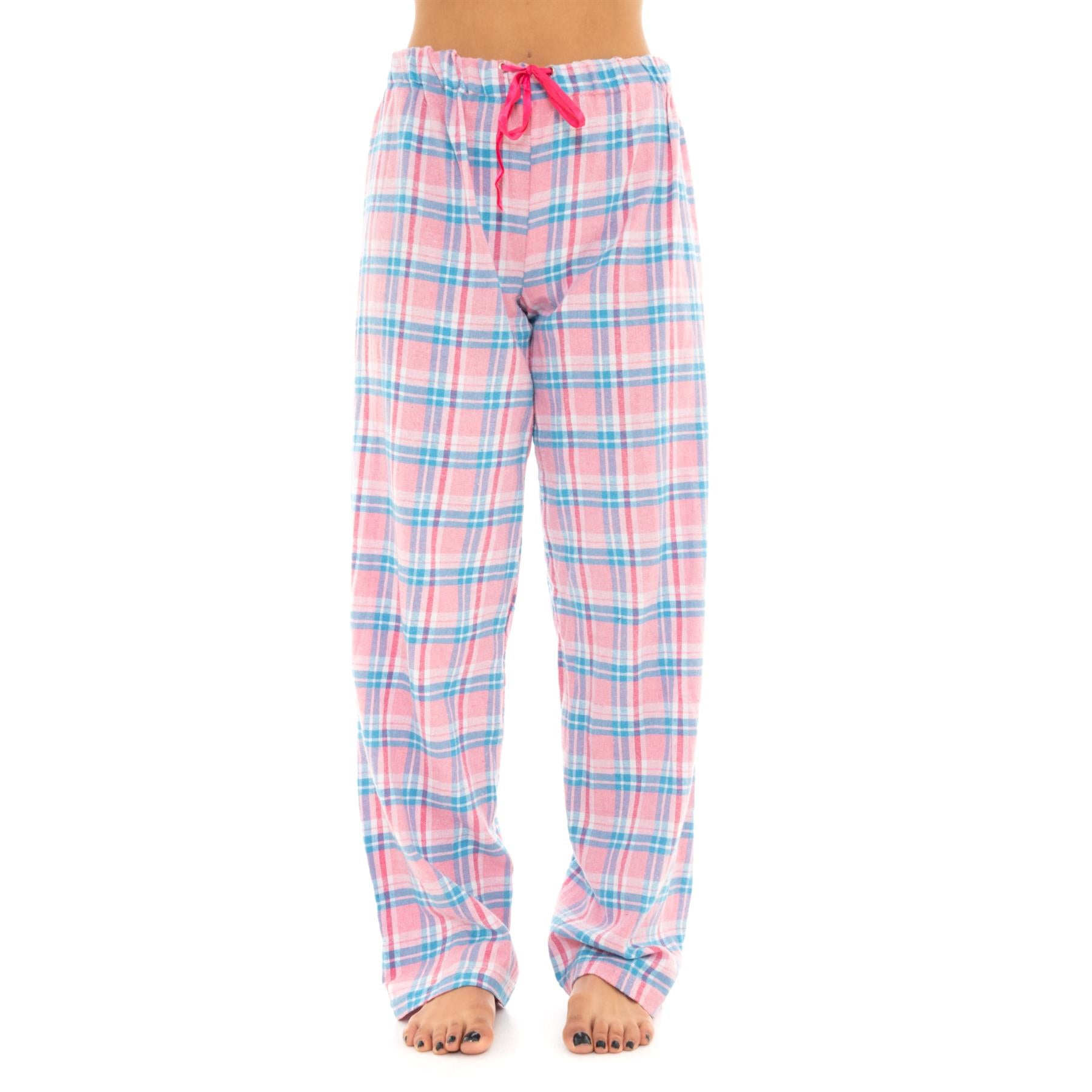 Pink/Blue Flannel Lounge Pants