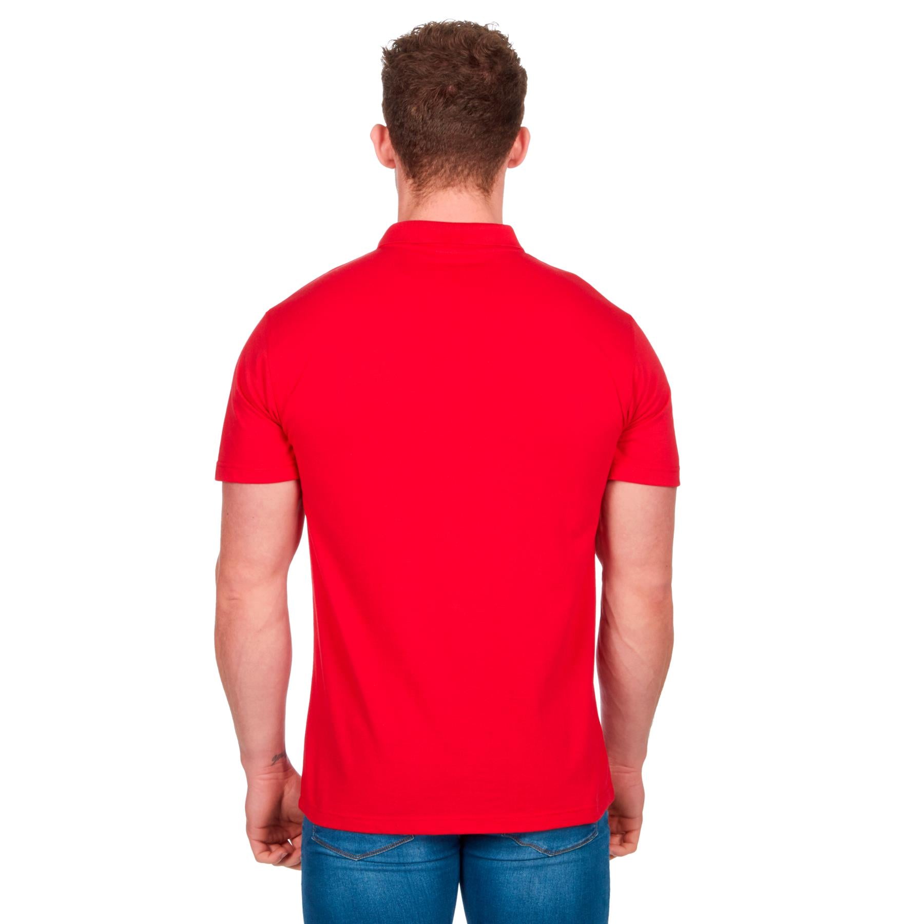 Red Short Sleeve Polo T-Shirt