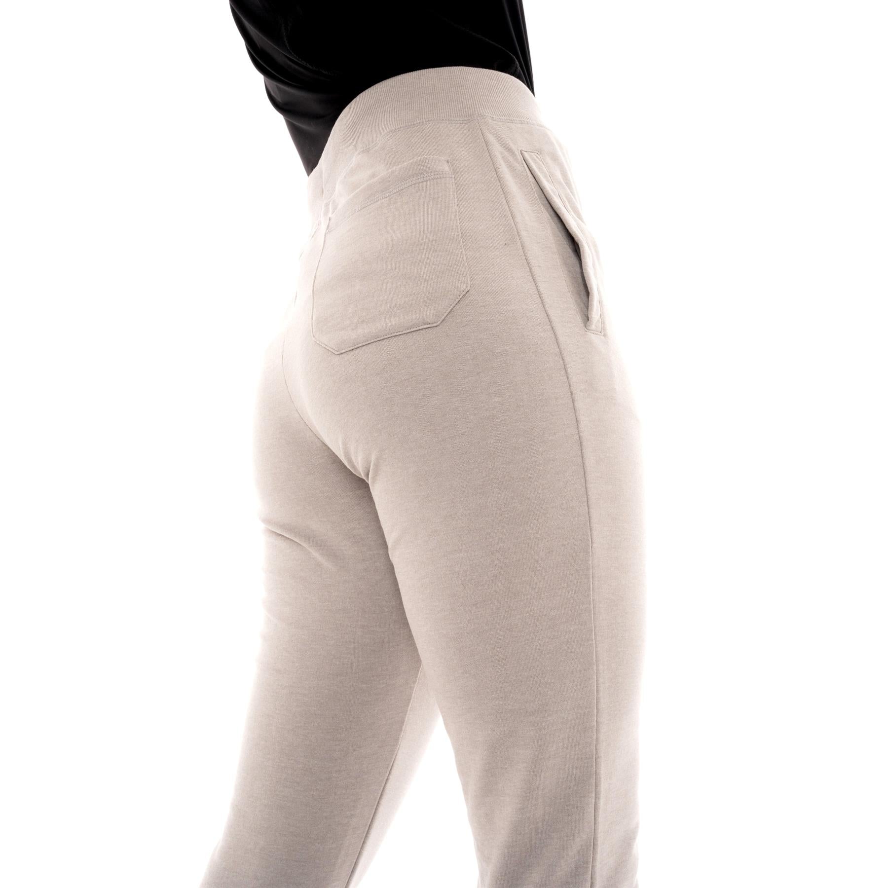 Silver Slim Fit Joggers