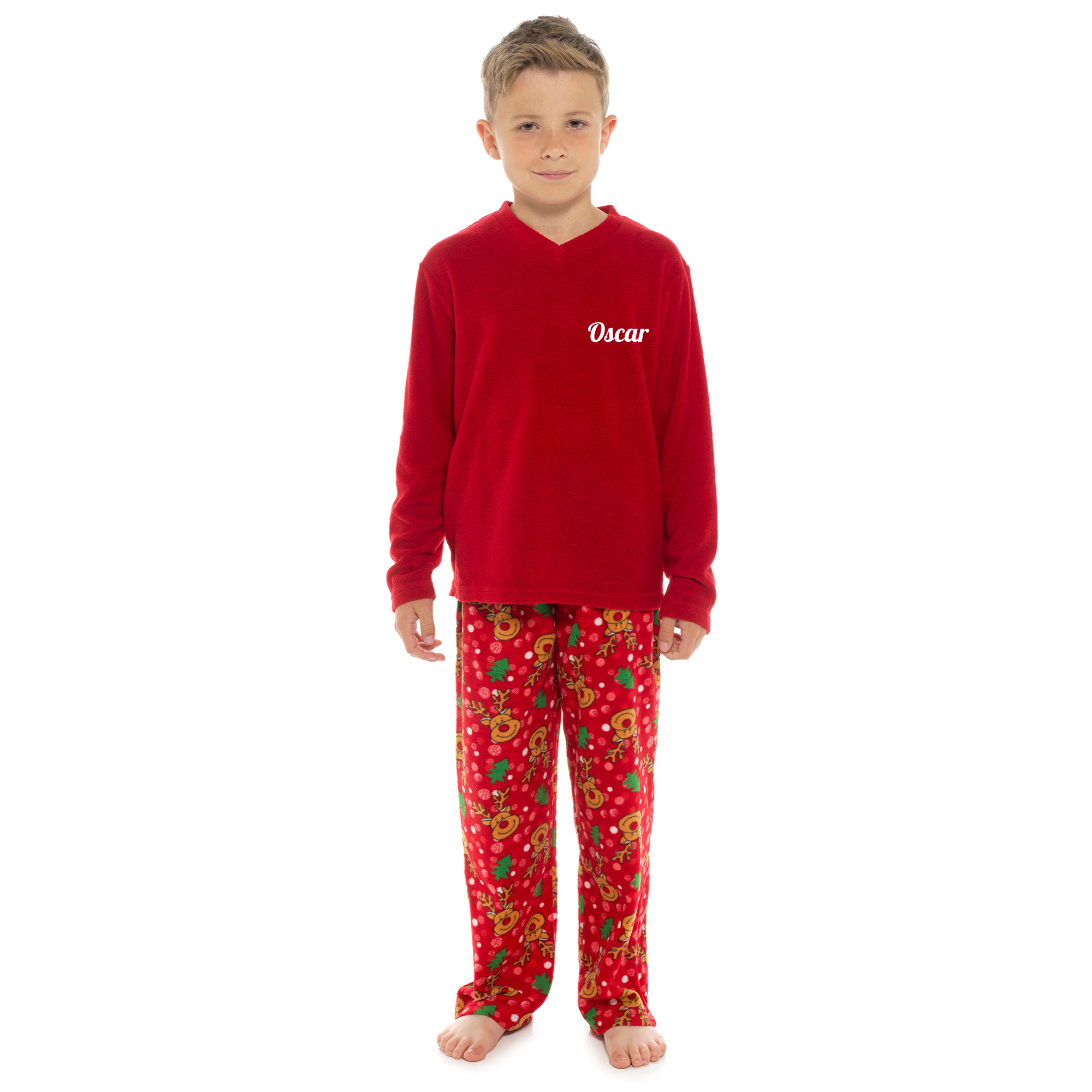 Red Unisex Pyjamas