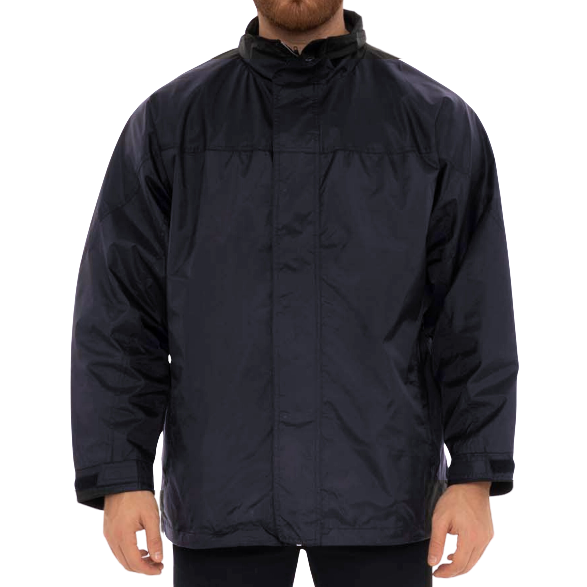 Black Classic Nylon Jacket