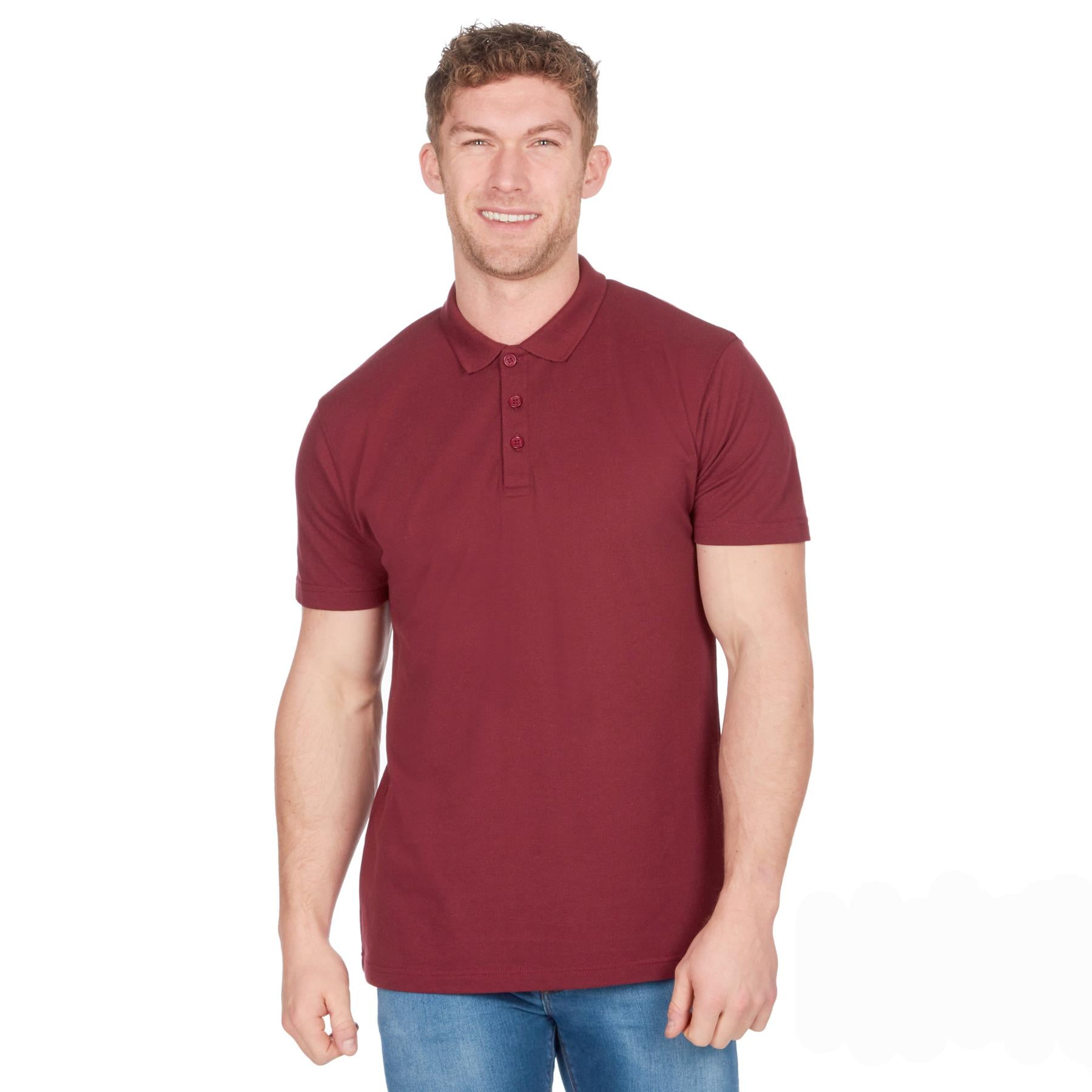 Red Short Sleeve Polo T-Shirt