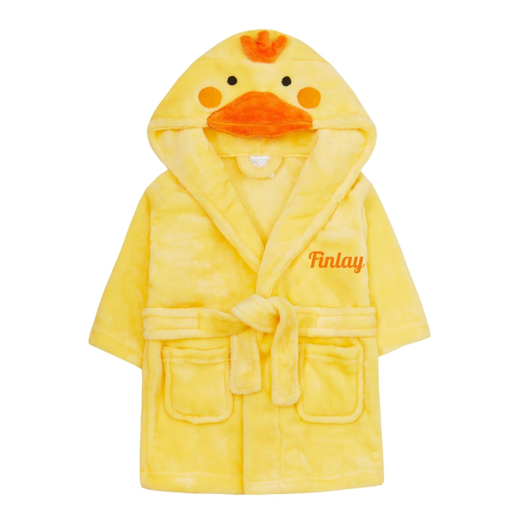 Baby Yellow Duck Robe