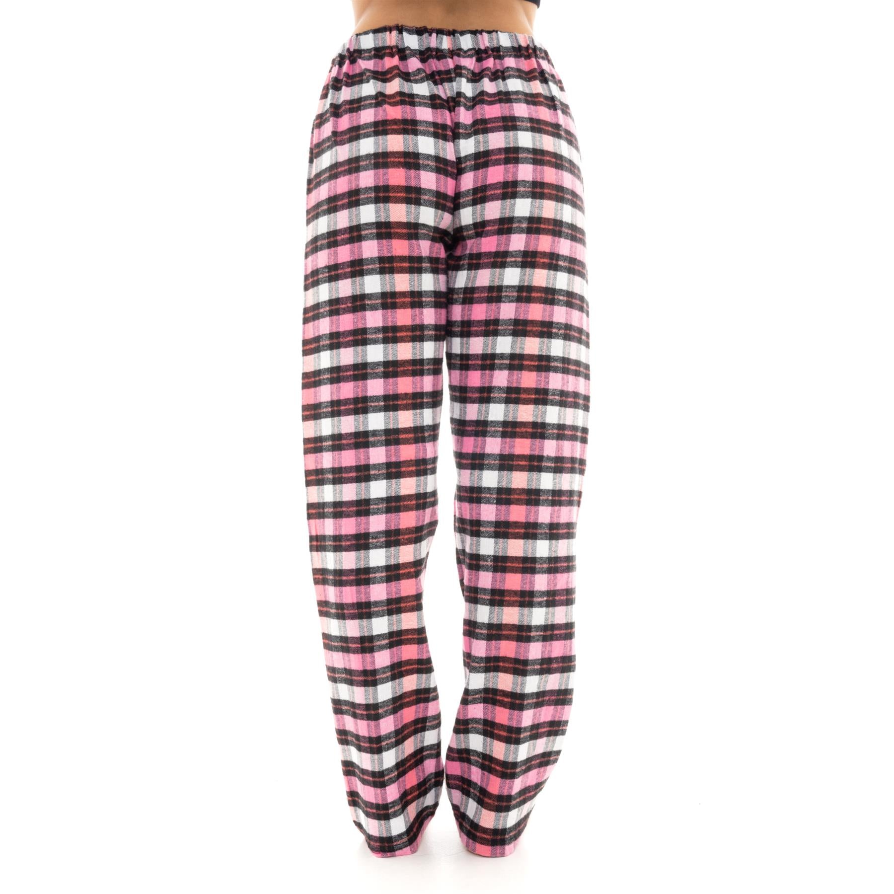 Pink/Black Flannel Lounge Pants