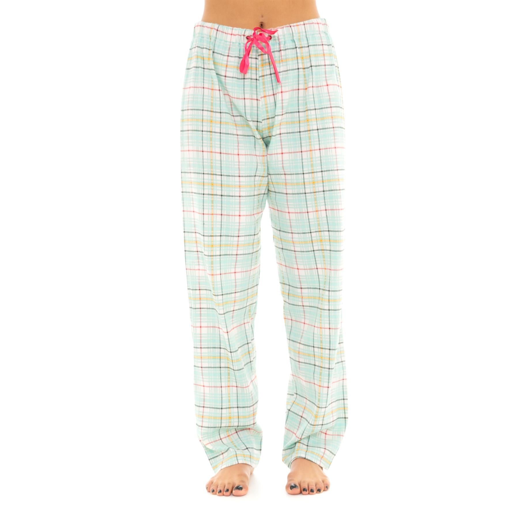 Teal Flannel Lounge Pants