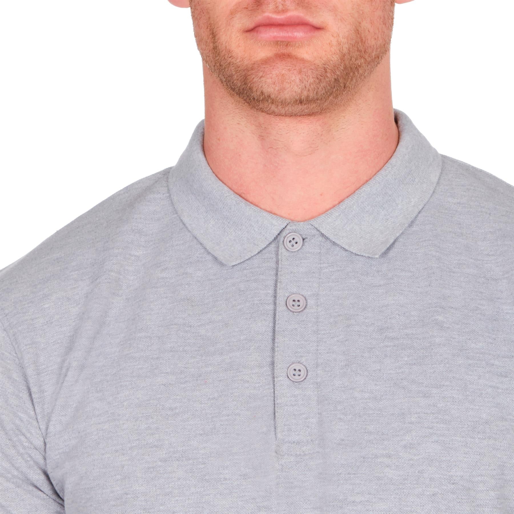 Sky Blue Short Sleeve Polo T-Shirt