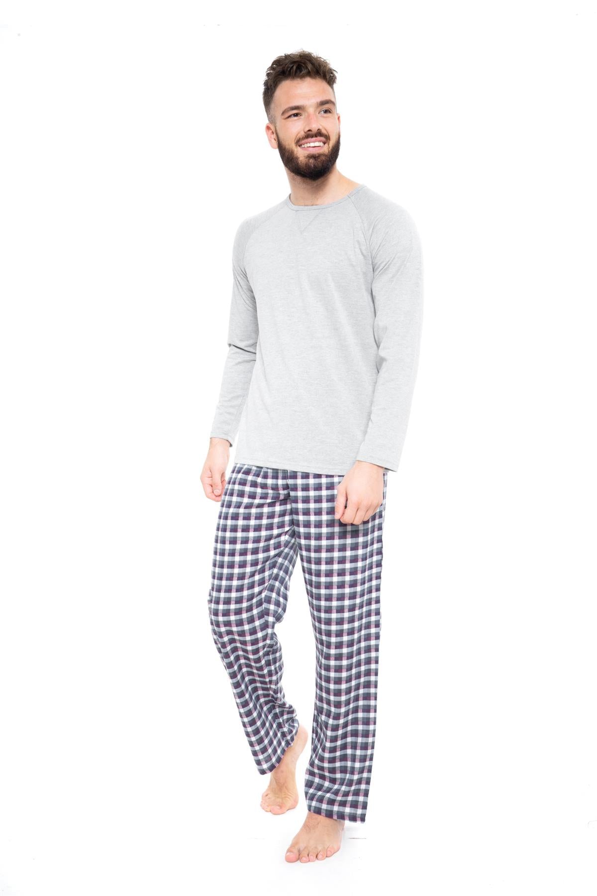 Grey Cotton Pyjama Set