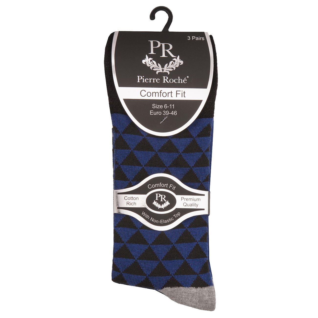 Blue Non-Elastic Socks
