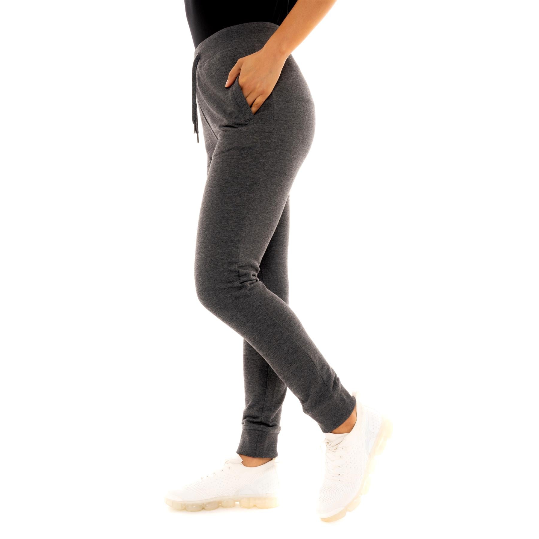 Silver Slim Fit Joggers