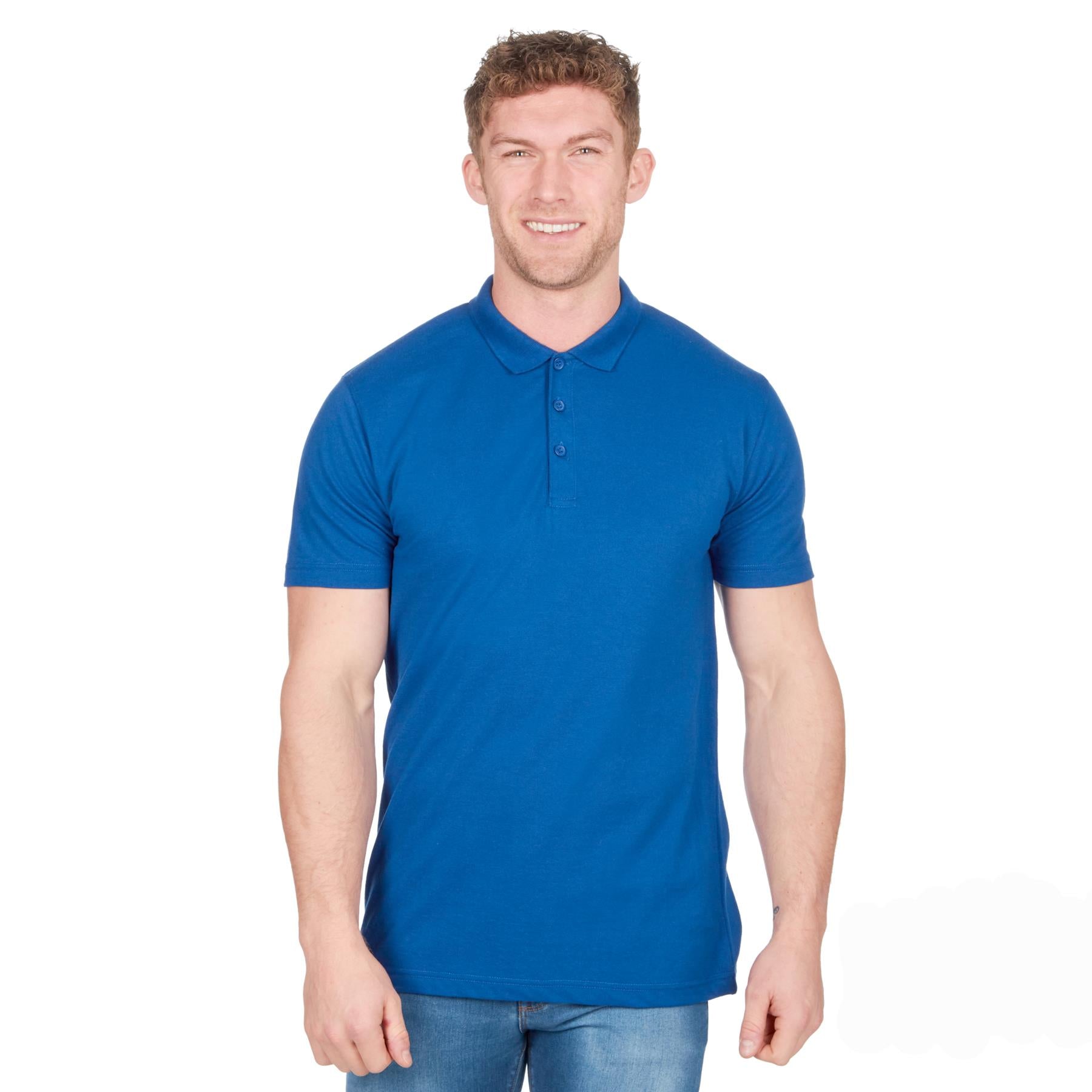 Dark Navy Short Sleeve Polo T-Shirt