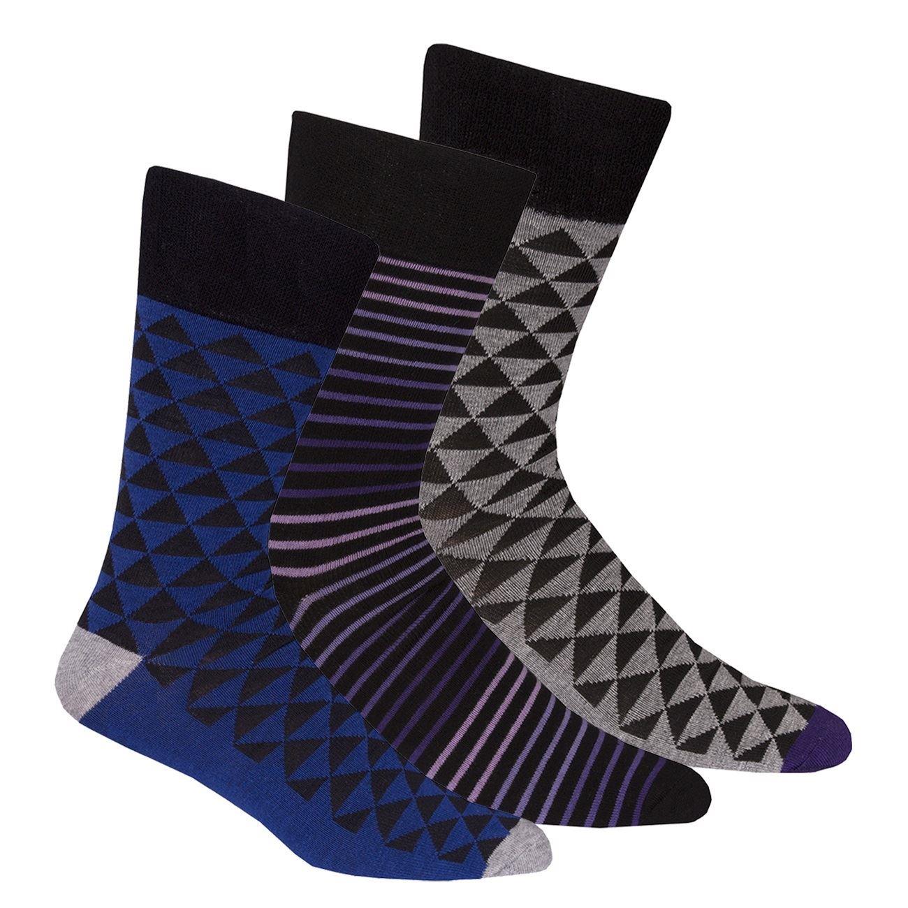 Blue Non-Elastic Socks