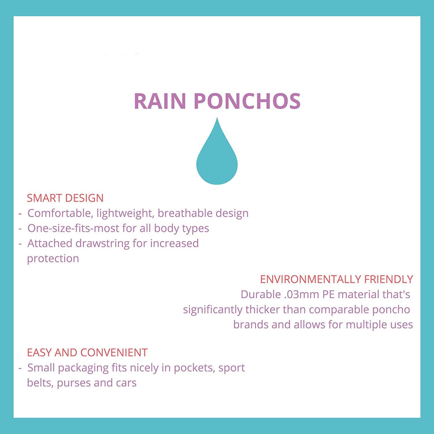 Rain Ponchos