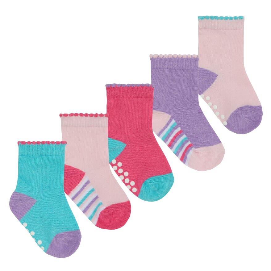 5 Pairs Cotton Design Socks