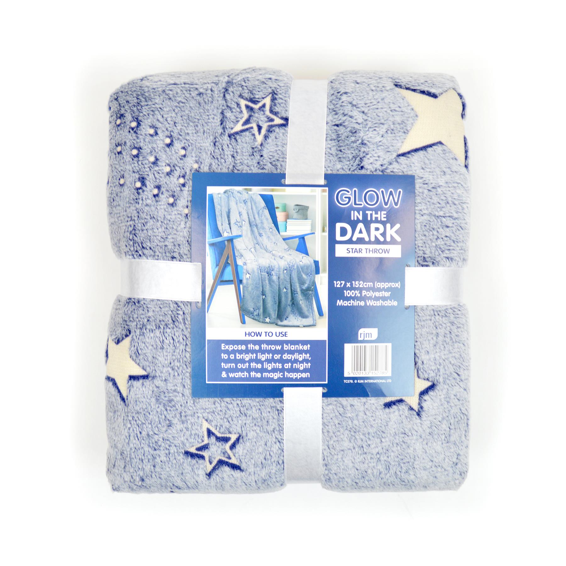Dinosaur Glow In The Dark Blanket