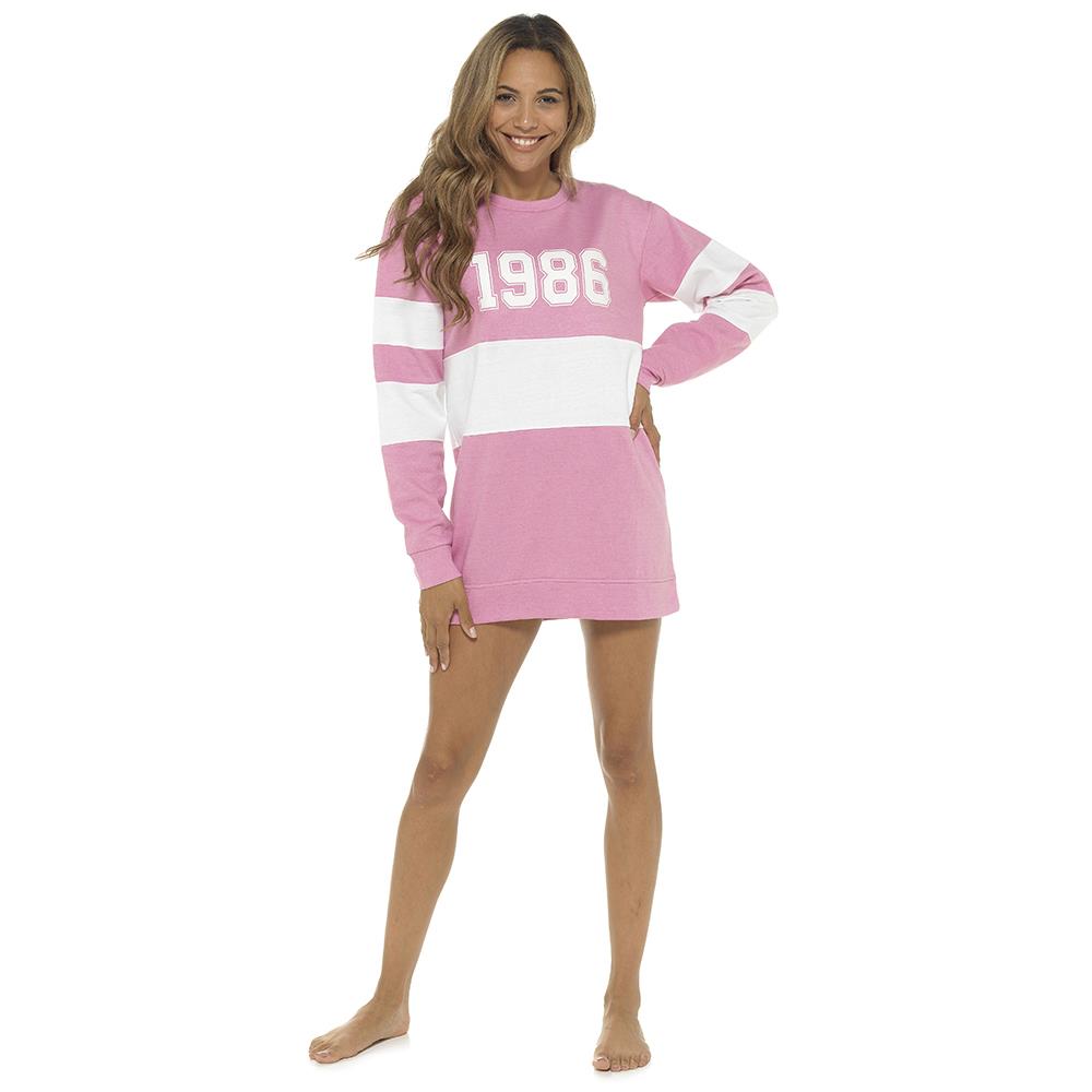 Pink 1986 Varsity Sweater