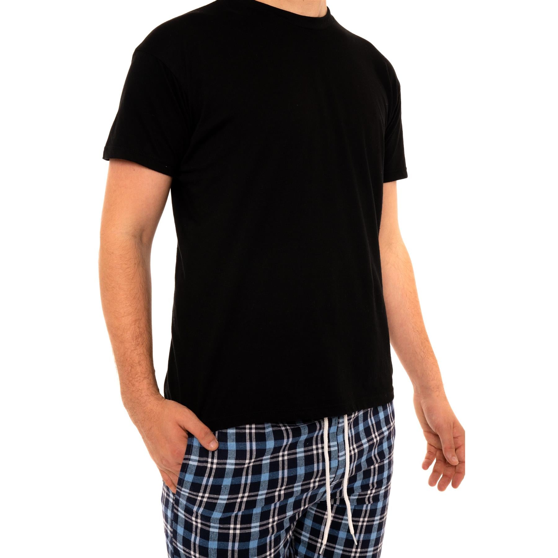 Woven Checked Shorts Pyjamas