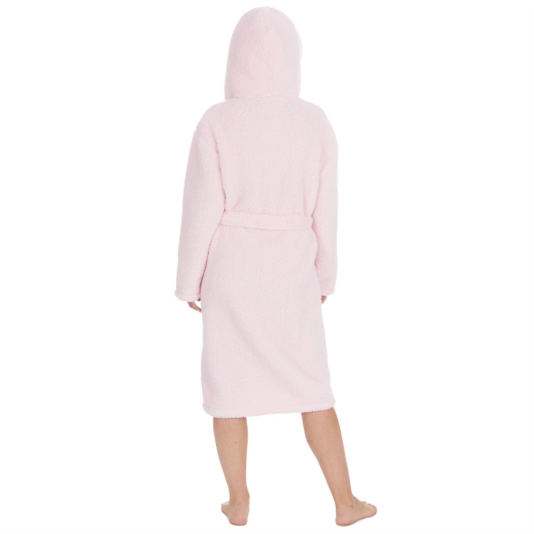 Black Borg Fleece Robe – Style It Up - Luxury Personalised Apparel