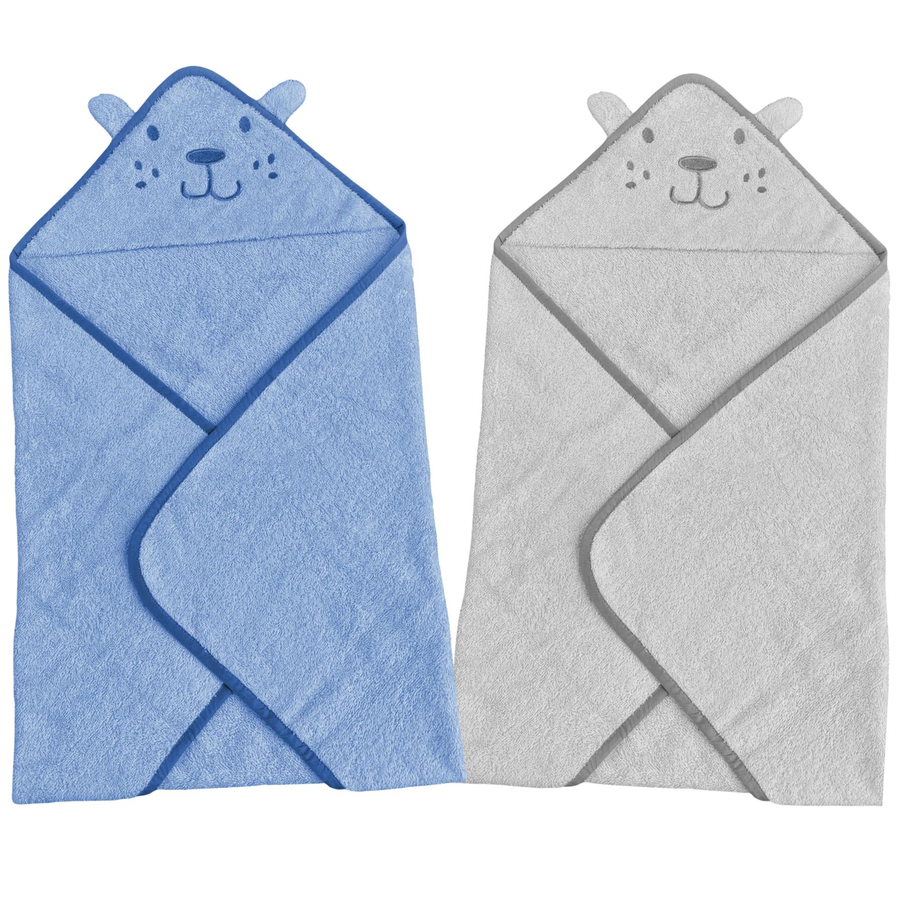 2 Pack Hooded Bath Towel