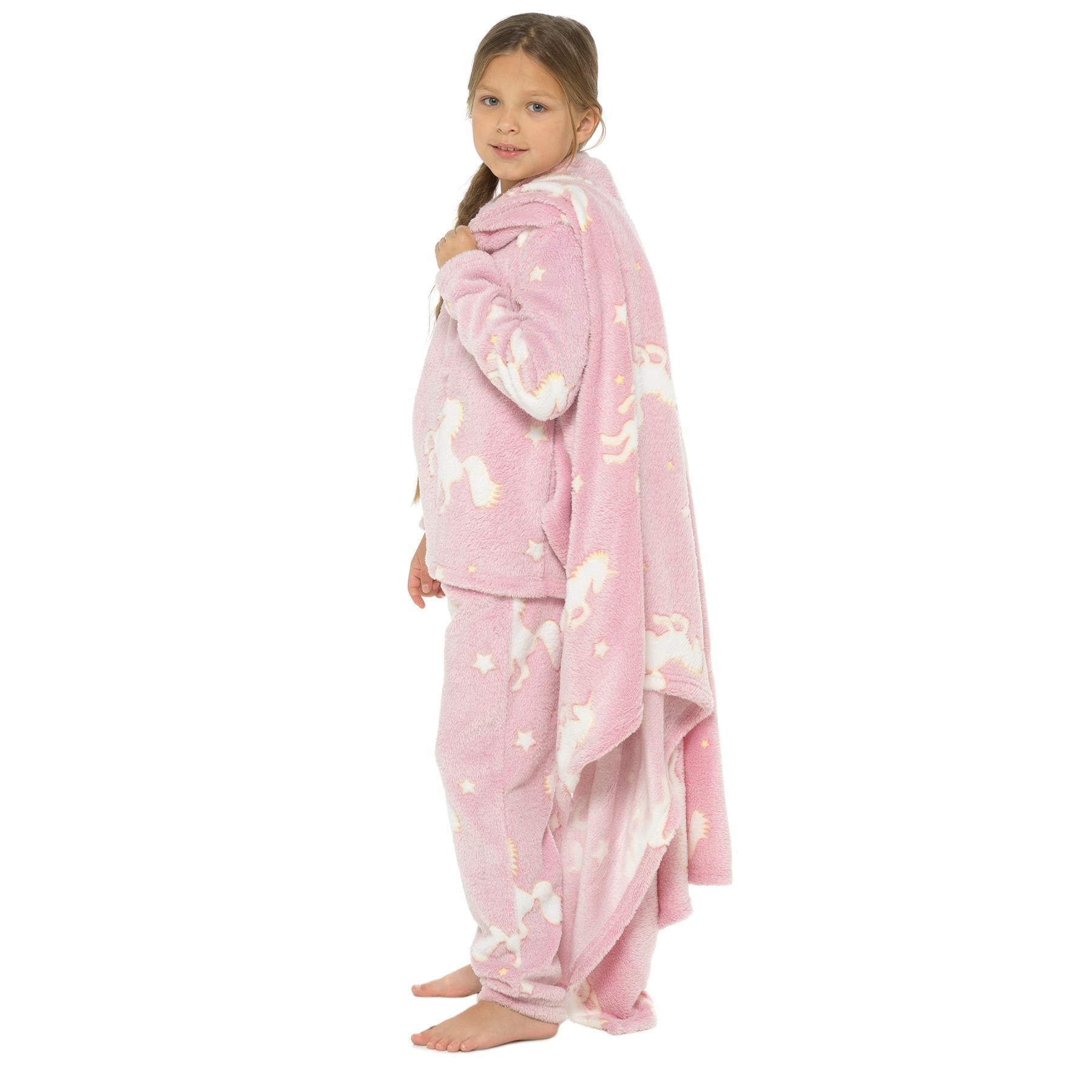 Dinosaur Glow In The Dark Blanket