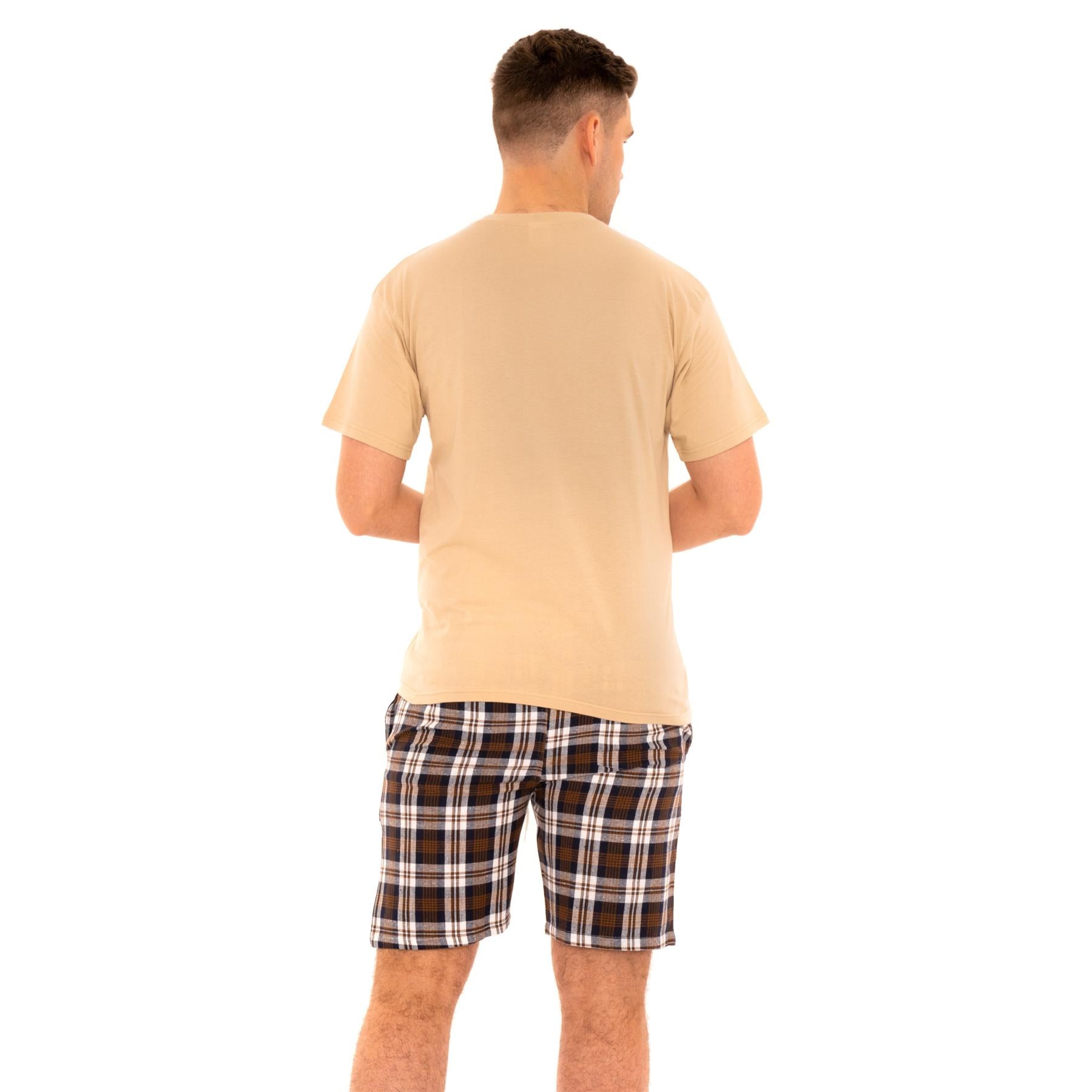 Woven Checked Shorts Pyjamas