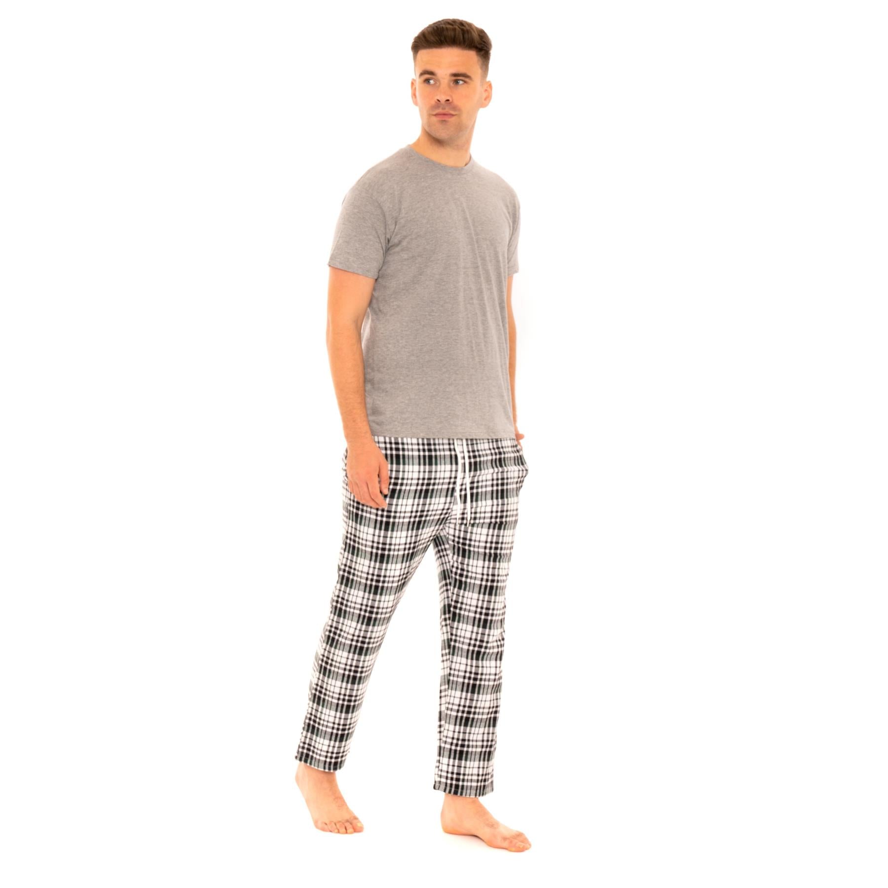 Woven Checked Pants Pyjamas