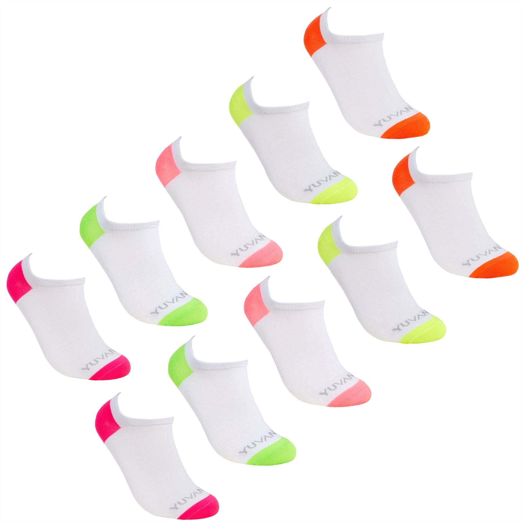 10 Pack Ladies Trainer Socks