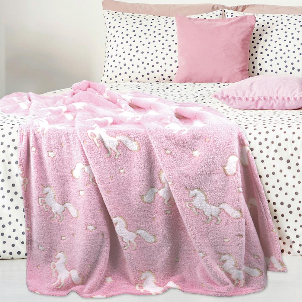 Dinosaur Glow In The Dark Blanket