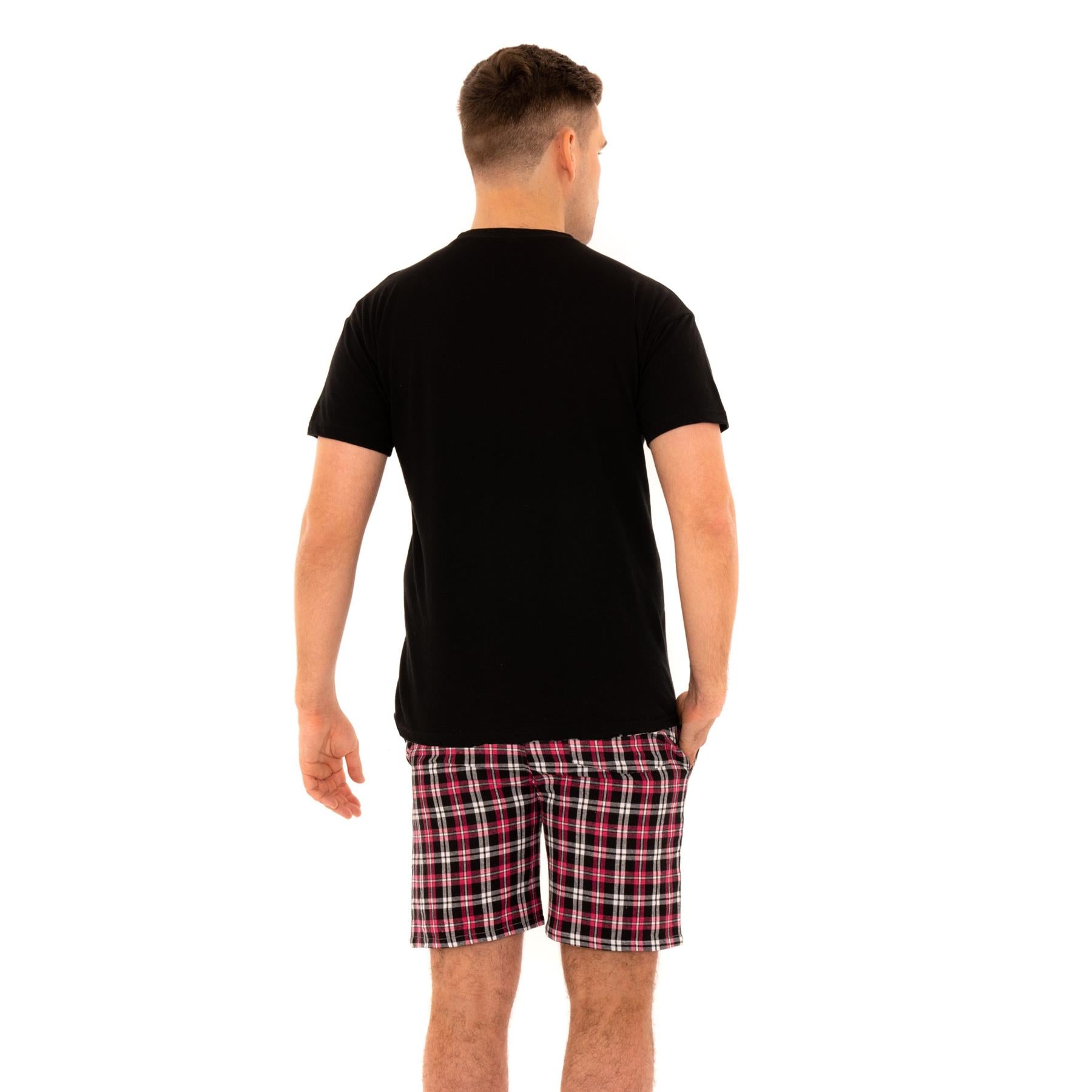 Woven Checked Shorts Pyjamas