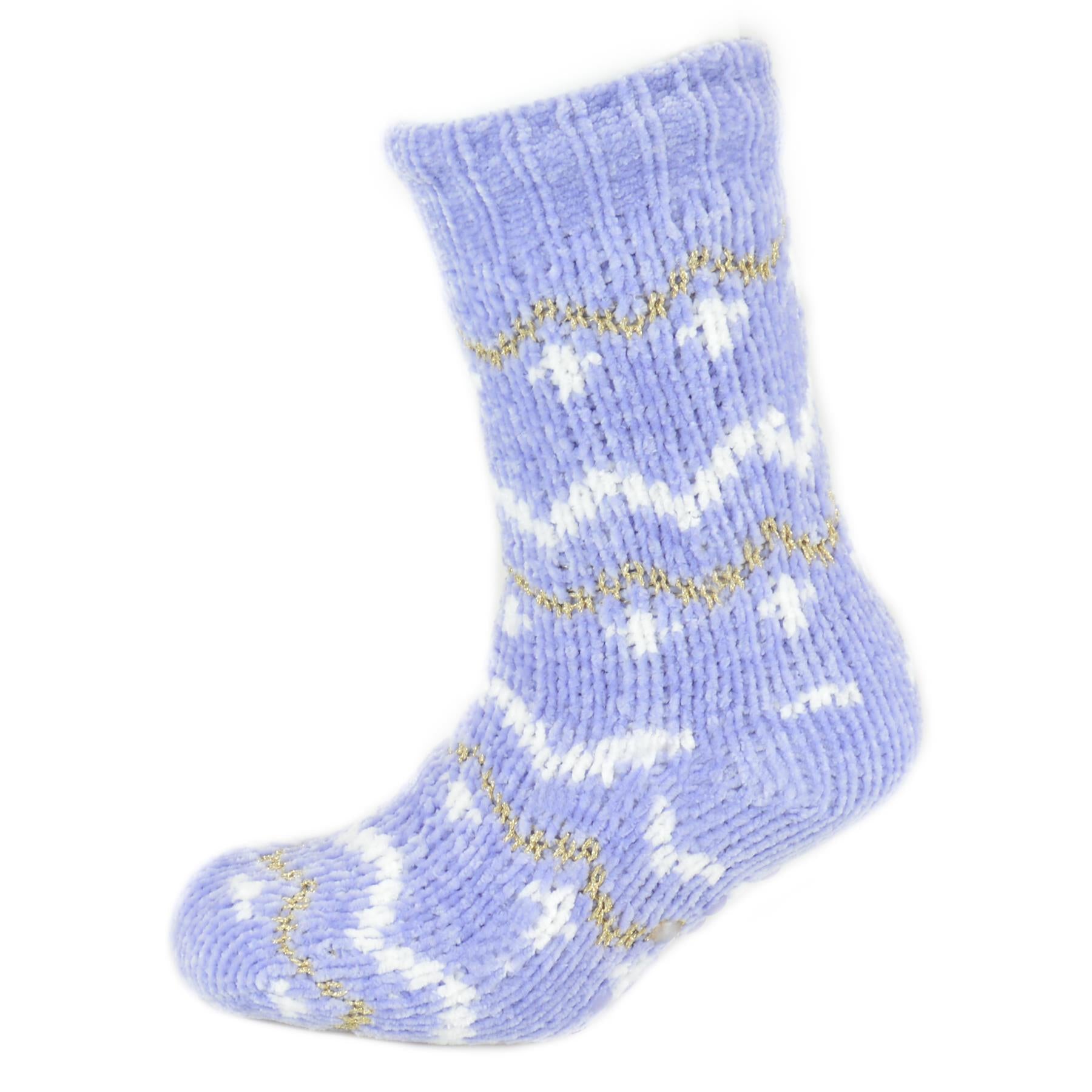 Knitted Design Slipper Socks