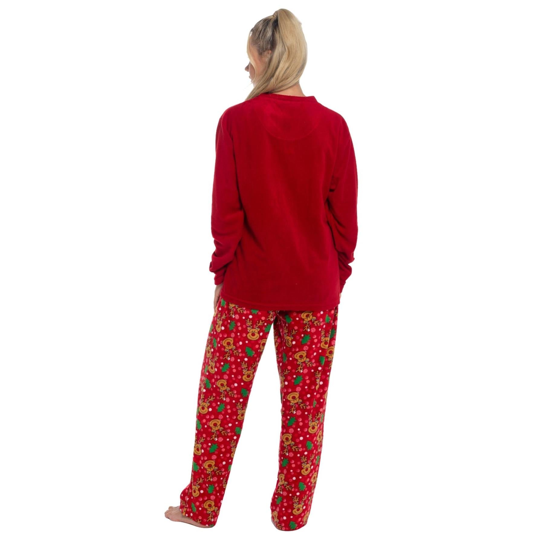 Red Womens Christmas Pyjamas