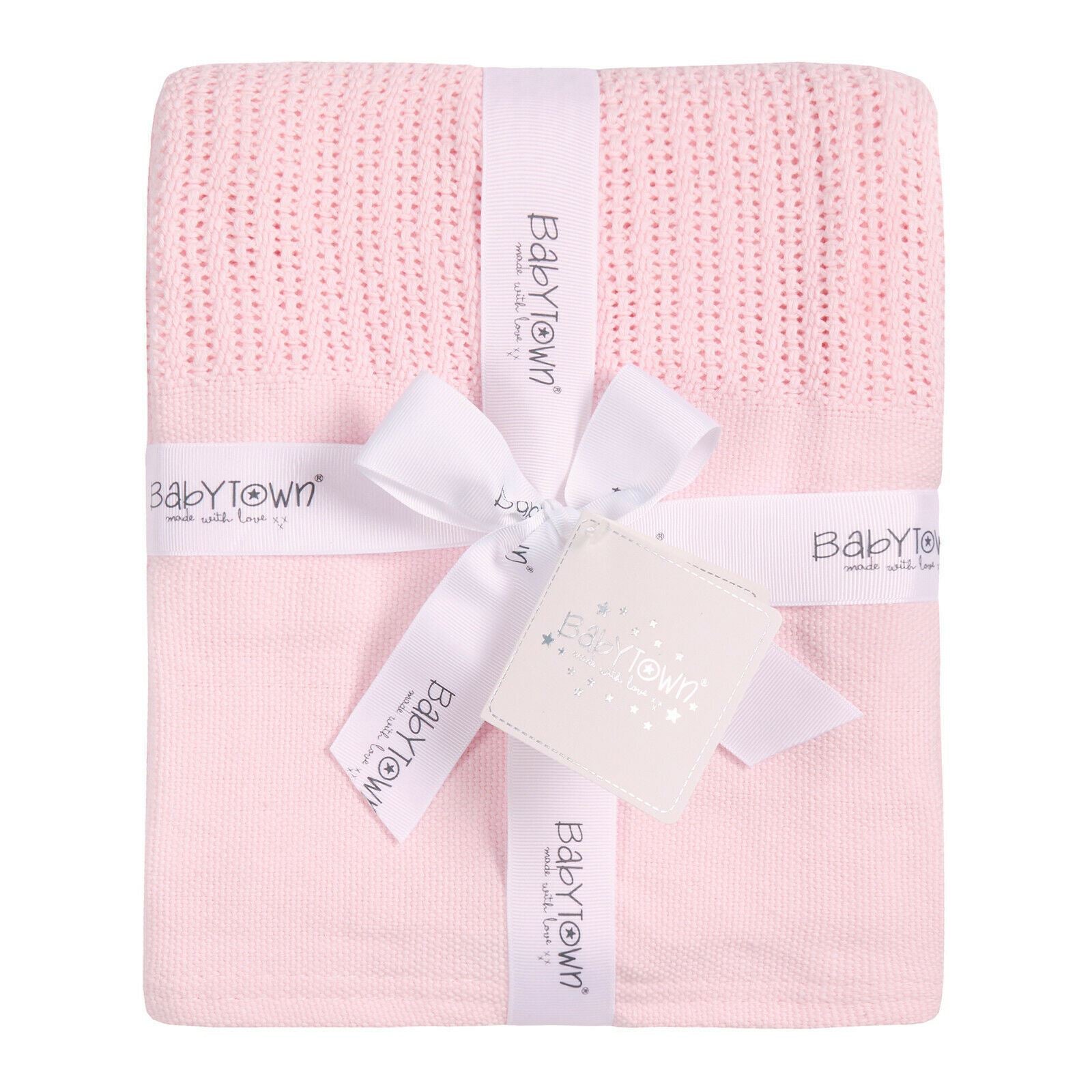 Pink Cellular Blanket