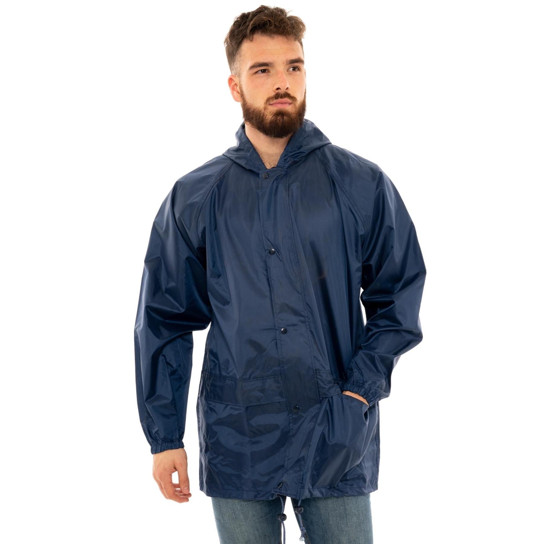 Navy Unisex Raincoat